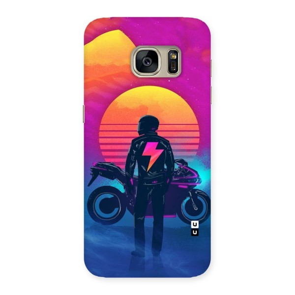 Electric Ride Back Case for Galaxy S7