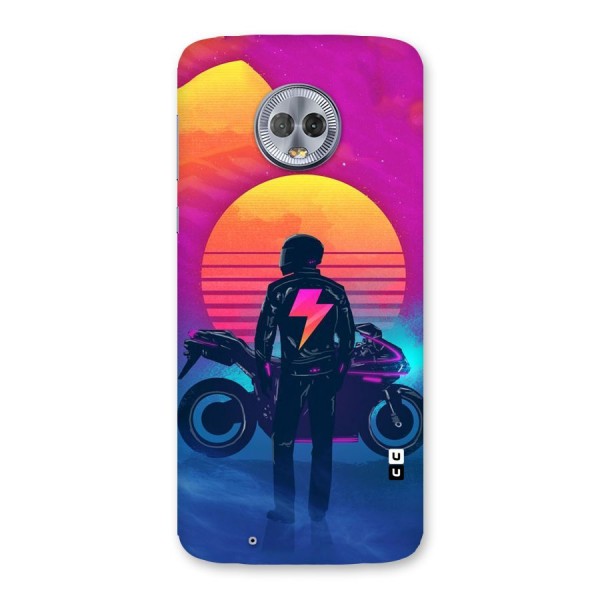 Electric Ride Back Case for Moto G6