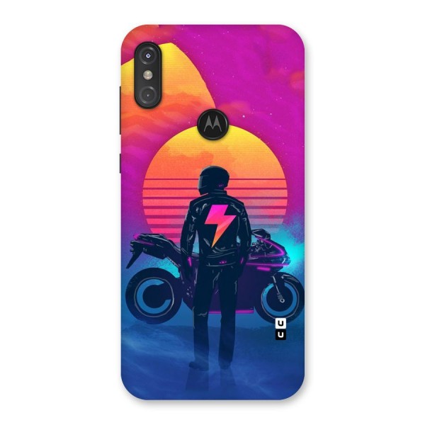 Electric Ride Back Case for Motorola One Power