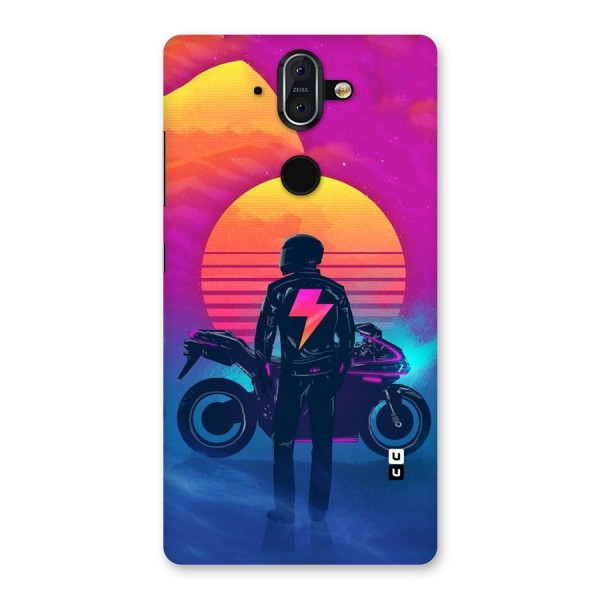 Electric Ride Back Case for Nokia 8 Sirocco