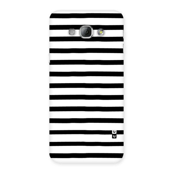 Elegant Basic Stripes Back Case for Galaxy A8