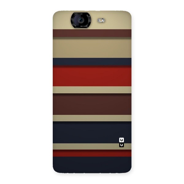 Elegant Stripes Pattern Back Case for Canvas Knight A350