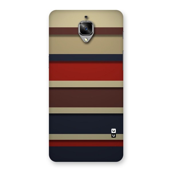 Elegant Stripes Pattern Back Case for OnePlus 3T