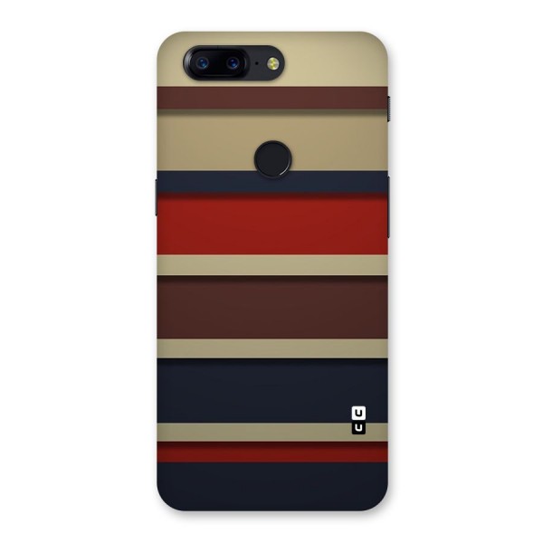 Elegant Stripes Pattern Back Case for OnePlus 5T