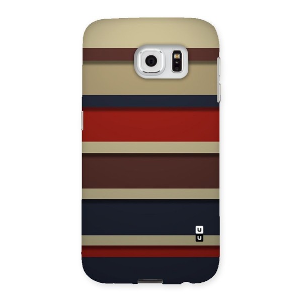 Elegant Stripes Pattern Back Case for Samsung Galaxy S6