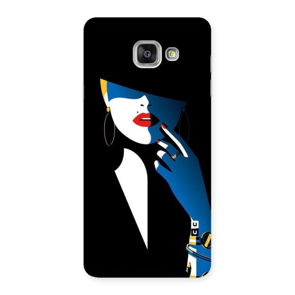 Elegant Woman Back Case for Galaxy A7 2016