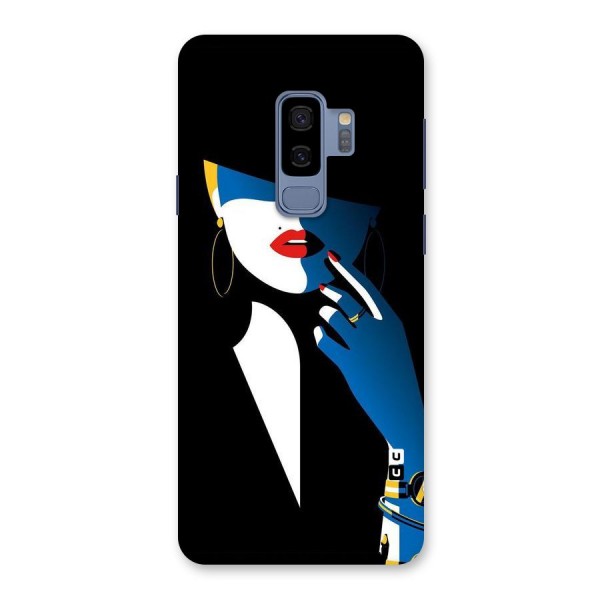 Elegant Woman Back Case for Galaxy S9 Plus