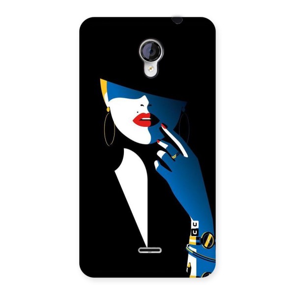 Elegant Woman Back Case for Micromax Unite 2 A106