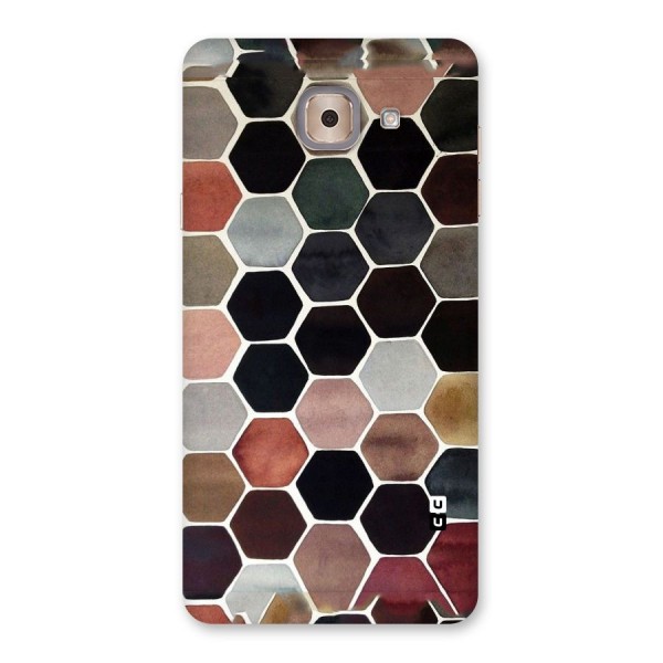 Elite Pastel Hexagons Back Case for Galaxy J7 Max