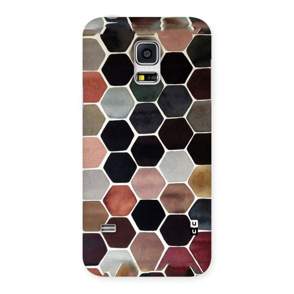 Elite Pastel Hexagons Back Case for Galaxy S5 Mini