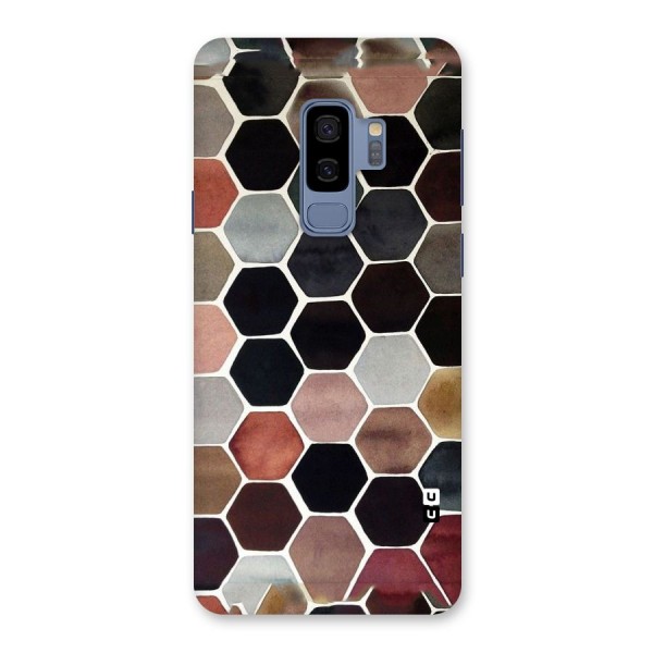 Elite Pastel Hexagons Back Case for Galaxy S9 Plus