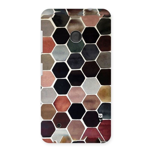 Elite Pastel Hexagons Back Case for Lumia 530