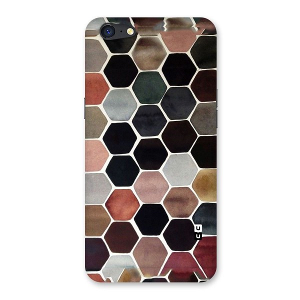 Elite Pastel Hexagons Back Case for Oppo A71