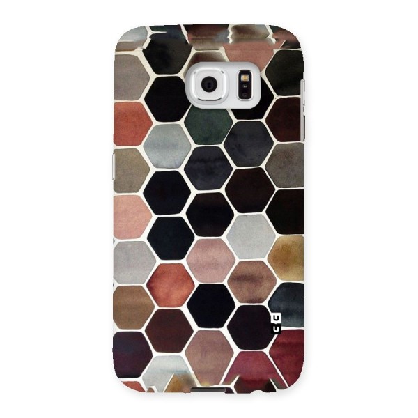 Elite Pastel Hexagons Back Case for Samsung Galaxy S6