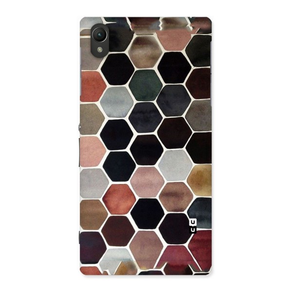 Elite Pastel Hexagons Back Case for Sony Xperia Z1