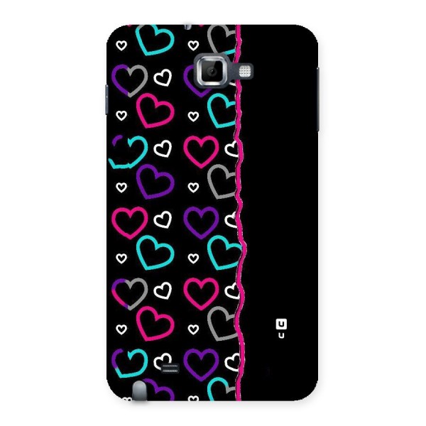 Empty Hearts Back Case for Galaxy Note