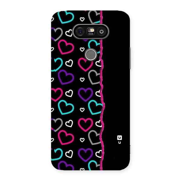 Empty Hearts Back Case for LG G5