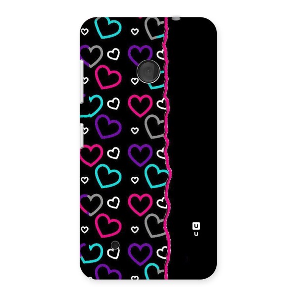 Empty Hearts Back Case for Lumia 530