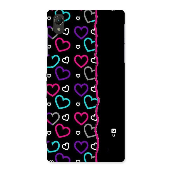 Empty Hearts Back Case for Sony Xperia Z1