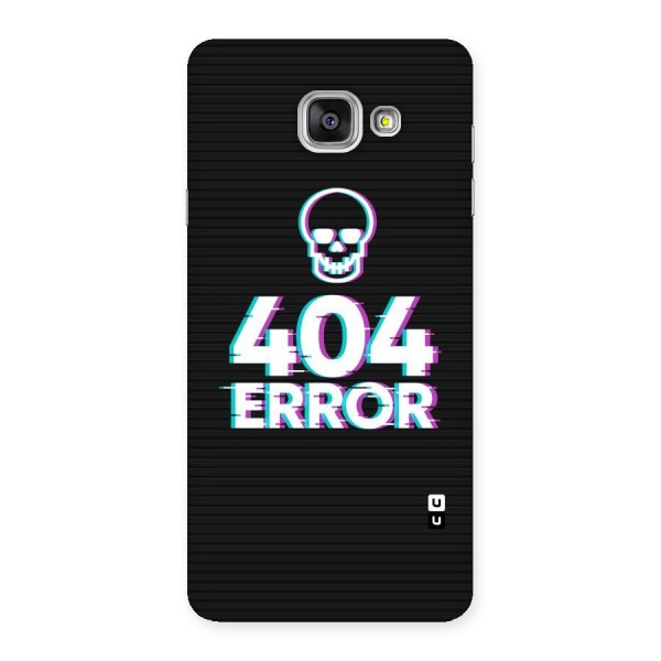 Error 404 Skull Back Case for Galaxy A7 2016