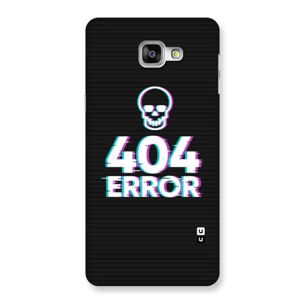 Error 404 Skull Back Case for Galaxy A9