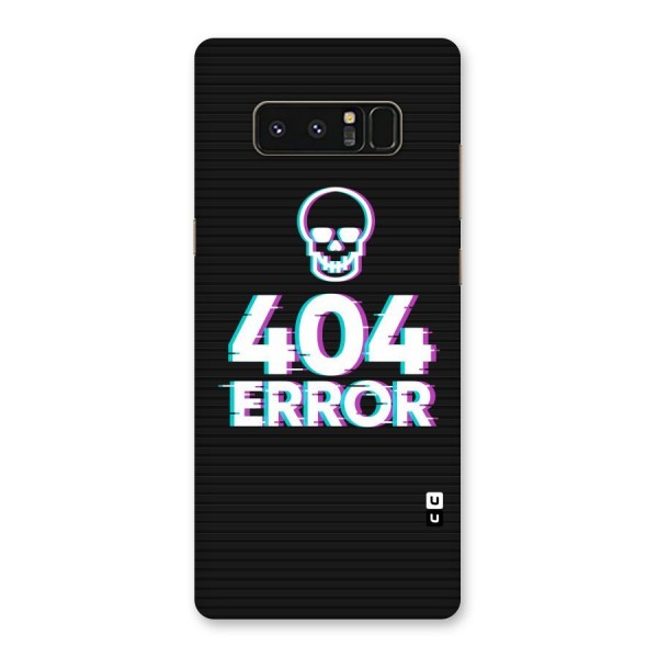 Error 404 Skull Back Case for Galaxy Note 8