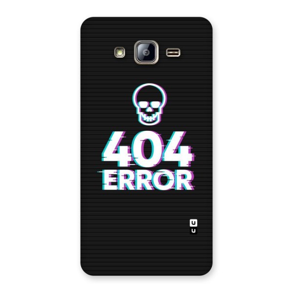 Error 404 Skull Back Case for Galaxy On5