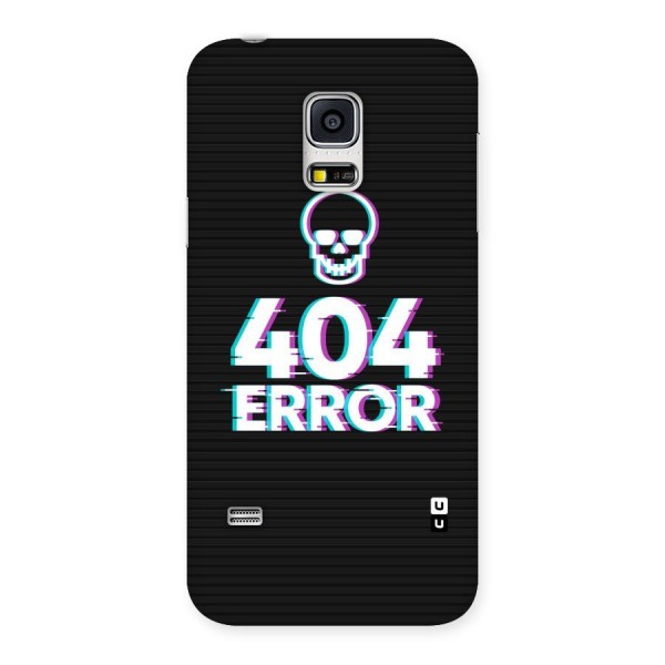 Error 404 Skull Back Case for Galaxy S5 Mini