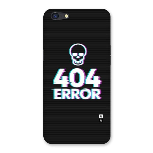 Error 404 Skull Back Case for Oppo A71