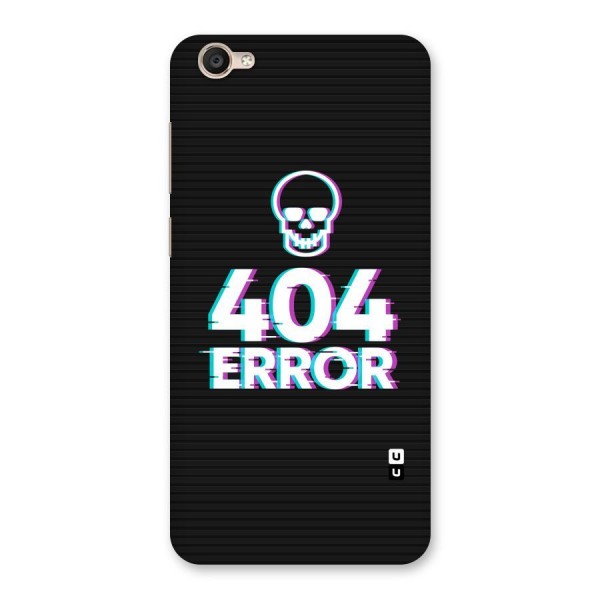 Error 404 Skull Back Case for Vivo Y55s