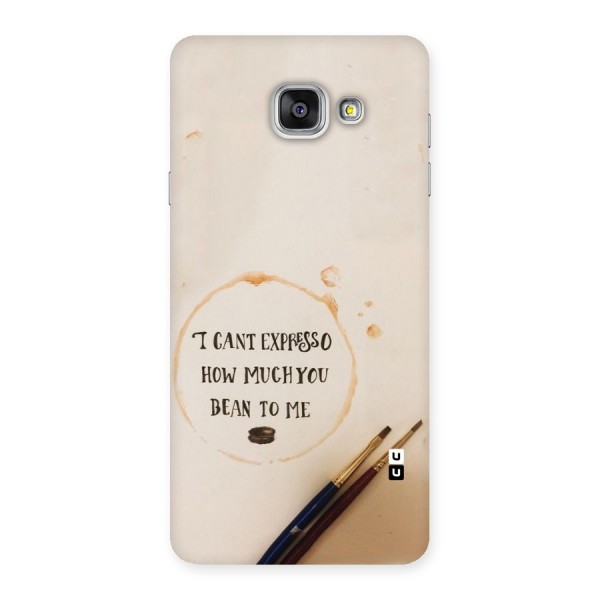 Espresso Bean Back Case for Galaxy A7 2016