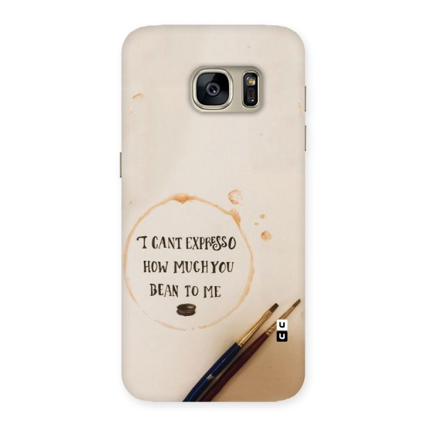 Espresso Bean Back Case for Galaxy S7