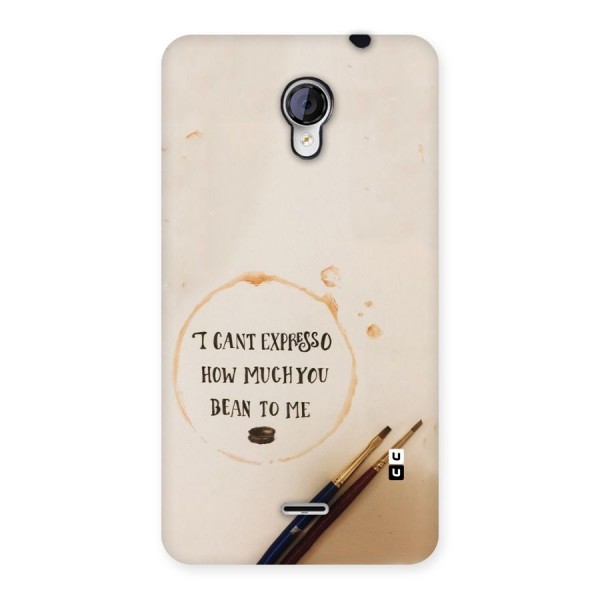 Espresso Bean Back Case for Micromax Unite 2 A106