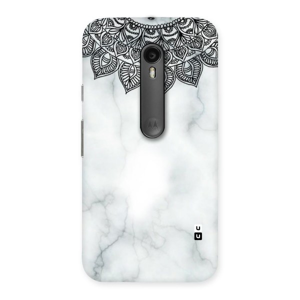 Exotic Marble Pattern Back Case for Moto G3