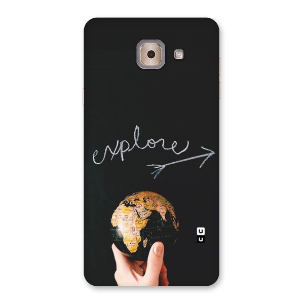 Explore World Back Case for Galaxy J7 Max