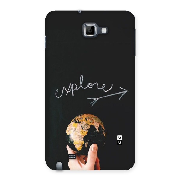 Explore World Back Case for Galaxy Note