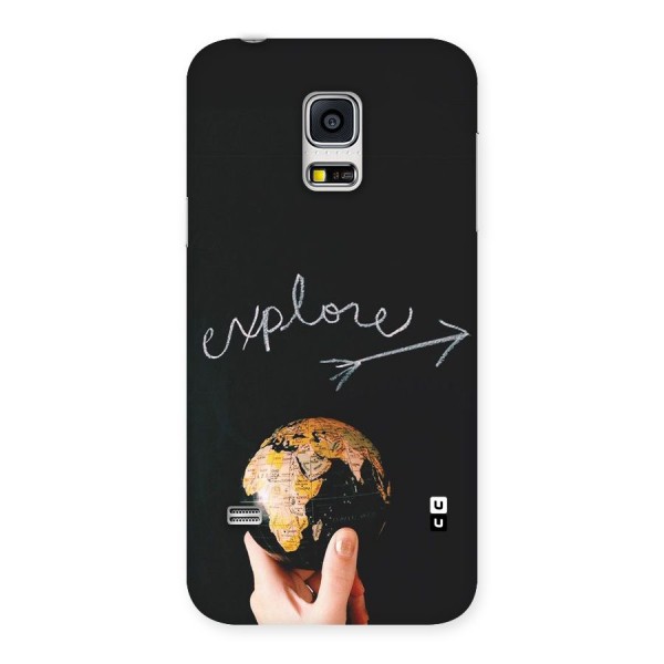 Explore World Back Case for Galaxy S5 Mini