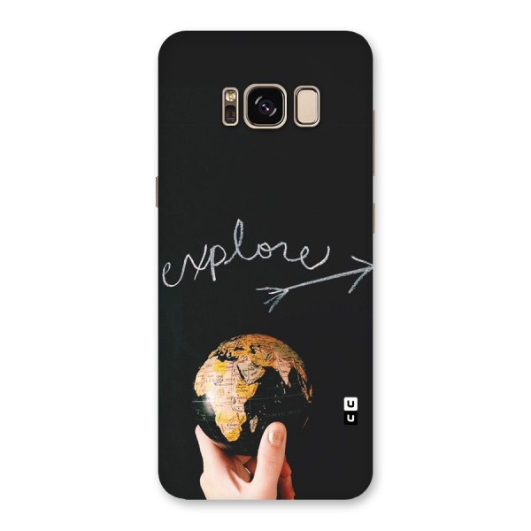 Explore World Back Case for Galaxy S8