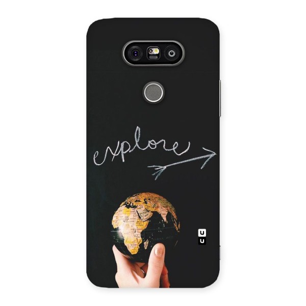 Explore World Back Case for LG G5