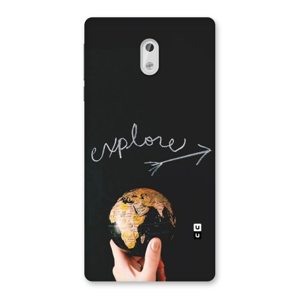 Explore World Back Case for Nokia 3