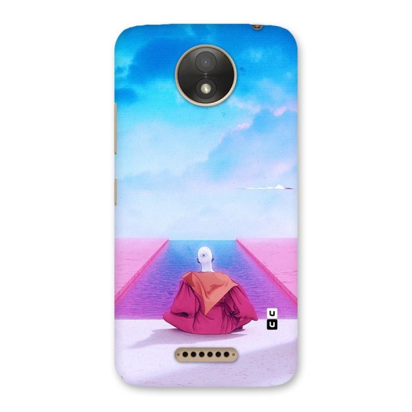 Eye Art Back Case for Moto C Plus