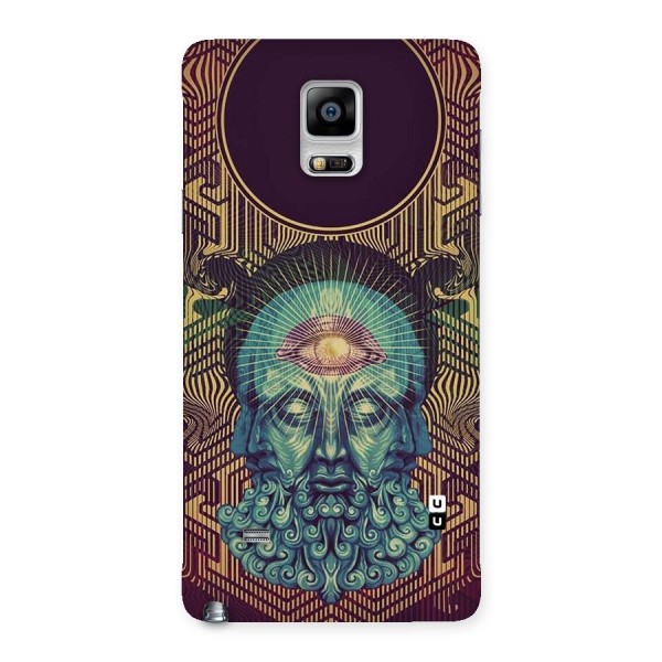 Eye Design Back Case for Galaxy Note 4