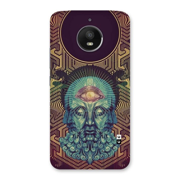 Eye Design Back Case for Moto E4 Plus