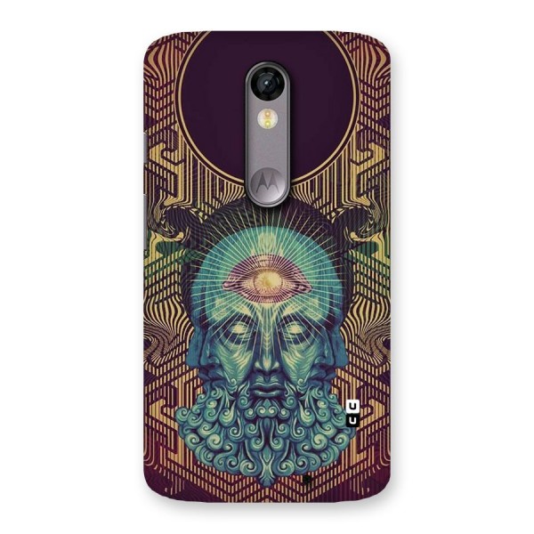 Eye Design Back Case for Moto X Force