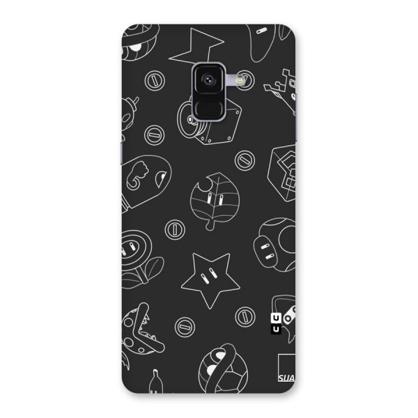 Face Mishchief Back Case for Galaxy A8 Plus