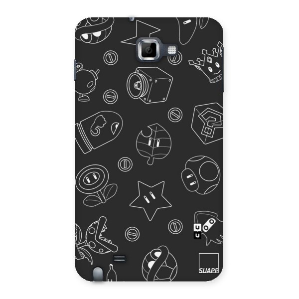 Face Mishchief Back Case for Galaxy Note