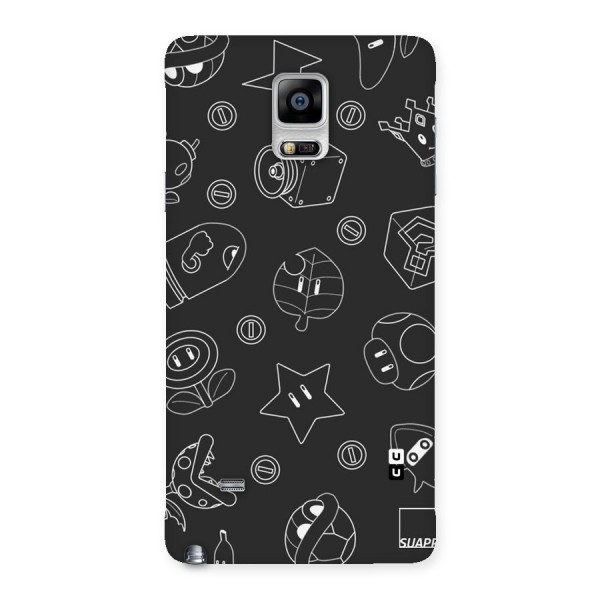 Face Mishchief Back Case for Galaxy Note 4