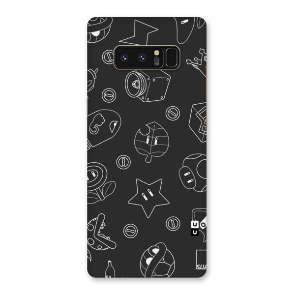 Face Mishchief Back Case for Galaxy Note 8