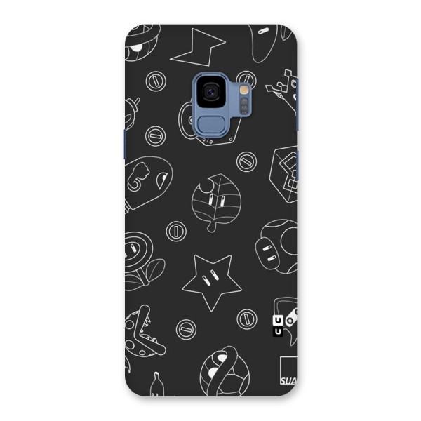 Face Mishchief Back Case for Galaxy S9