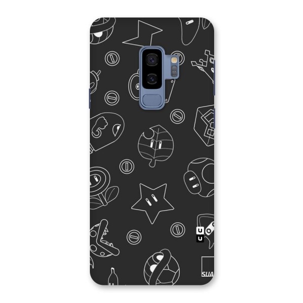 Face Mishchief Back Case for Galaxy S9 Plus